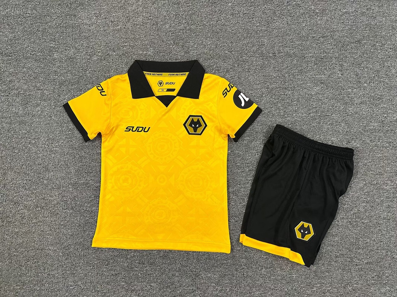 Kids-Wolves 25/26 Home Soccer Jersey